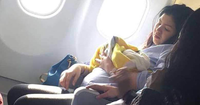 Unexpected Delivery Has Flight Diverted To India, Baby Gets A Lifetime Of Free Flights