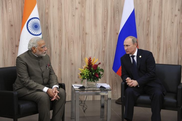 Prime Minister Narendra Modi, Russian President 

Vladimir Putin
