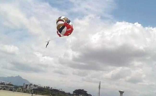 Paragliding accident