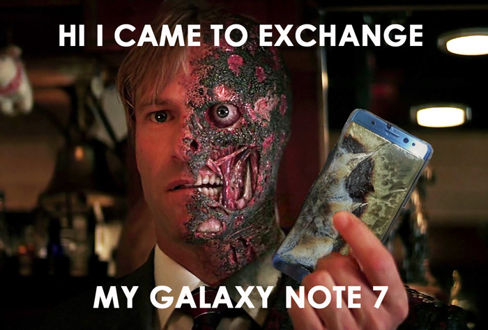 Samsung Galaxy Note 7 Fire