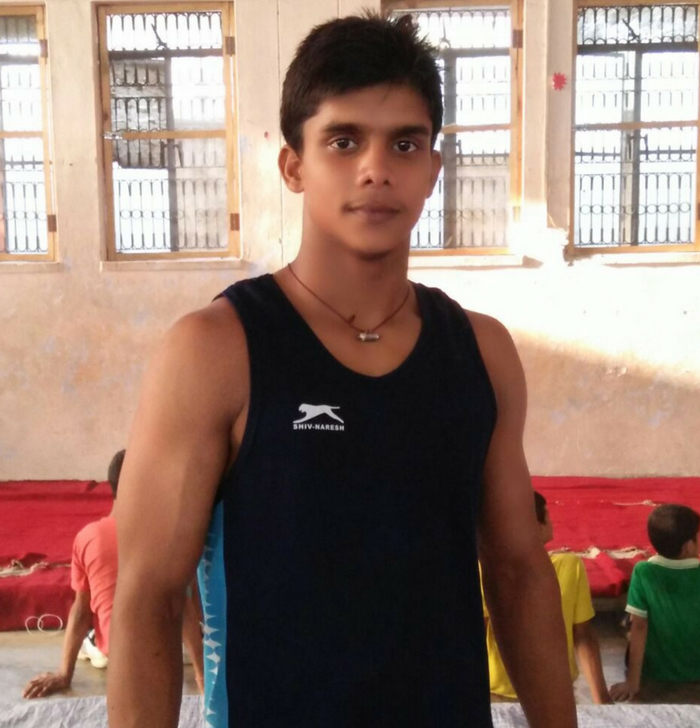 Gymnast Brijesh Yadav