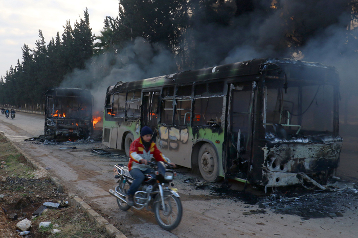 Syria buses