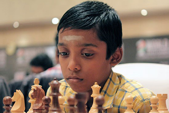 India s 11 Year Old Chess Prodigy Praggnanandhaa In Line To Become 