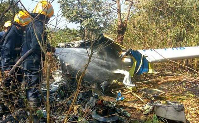 Copter Crashes In North Mumbai