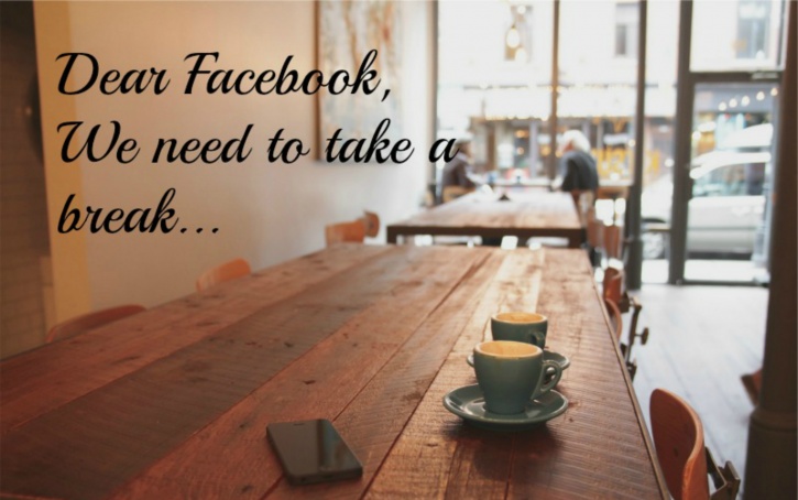 take a break option on facebook