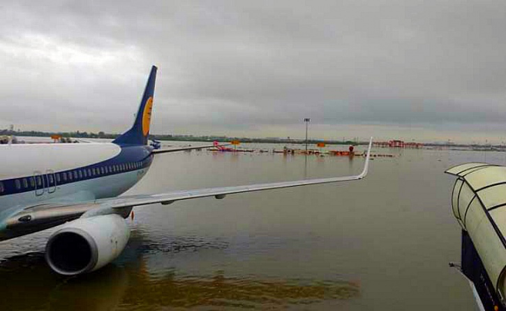Chennai flood flight