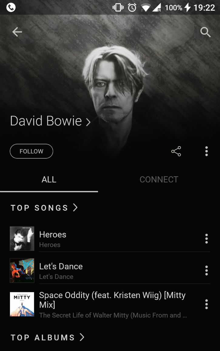 David Bowie Apple Music