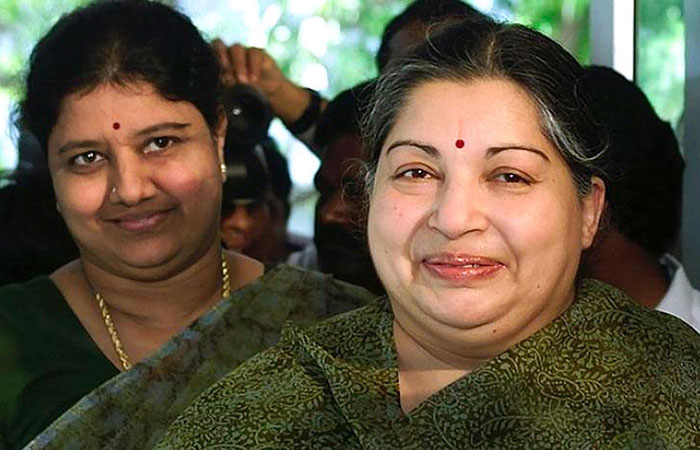 Sasikalaa with Jayalalithaa