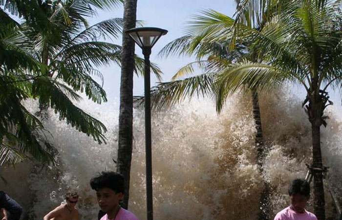 Cyclone in Andamans