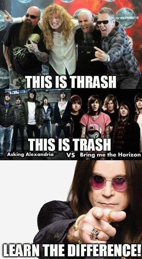 Trash vs Thrash