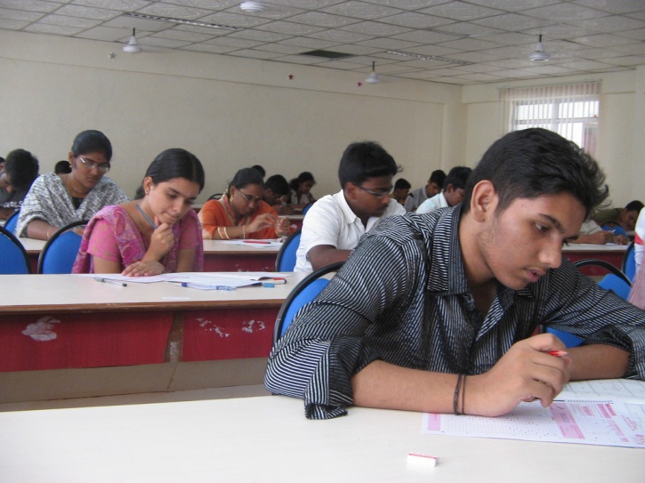 Students exam