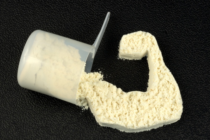 Whey protein muscle