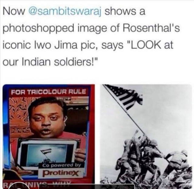 This Image Of The Indian Tricolour Doing Rounds Of Social Media Is Fake