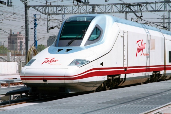 Trial Run Of High Speed Talgo Train