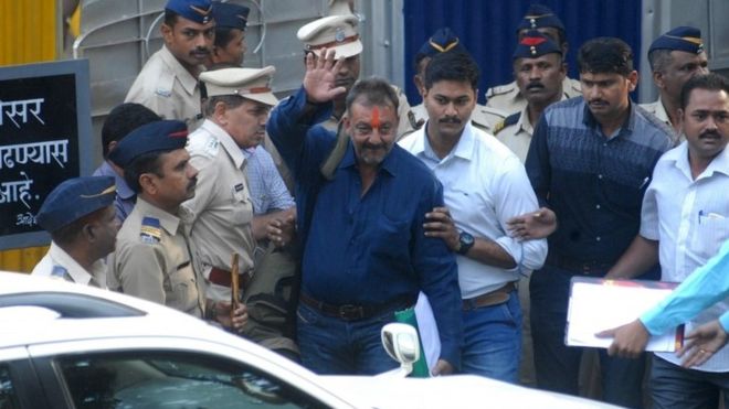 sanjay dutt-jail release