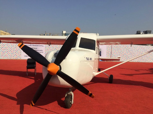 This Helicopter Displayed At Make In India Week Was Assembled On Rooftop By A Pilot 