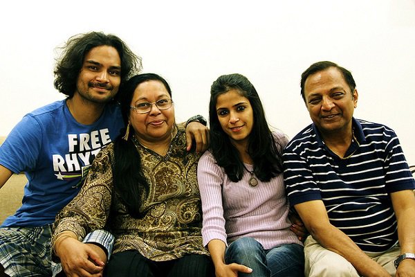 Jain and family