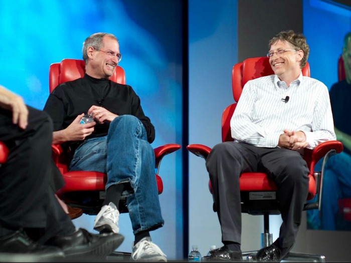 Bill Gates & Steve Jobs