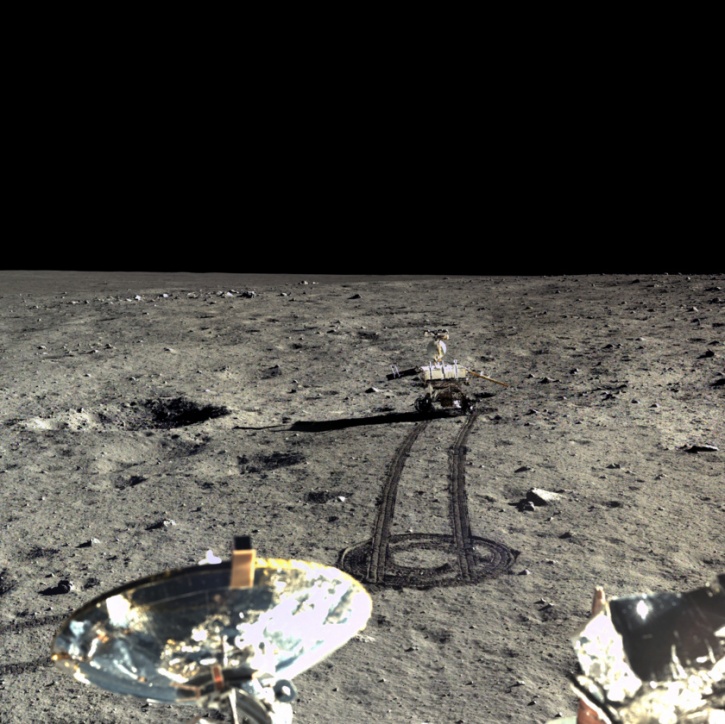 moon lander tracks china