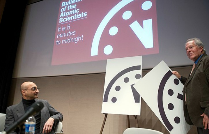Doomsday Clock Just Three Minutes Away From Midnight Humanity Could Be Close to Being Wiped Out