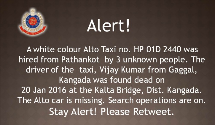 Taxi Driver From Pathankot Gone Missing Found Dead; Delhi On High Alert Ahead Of Republic Day