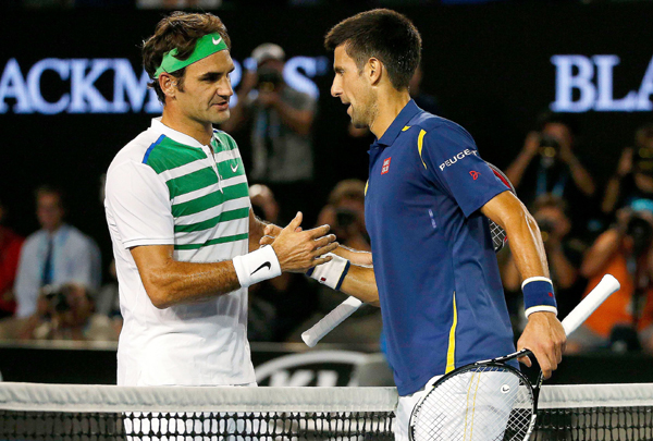 Federer loses to Djokovic