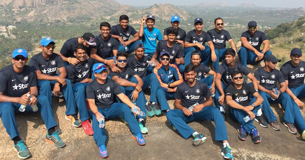 India Under-19 team in the Bootcamp