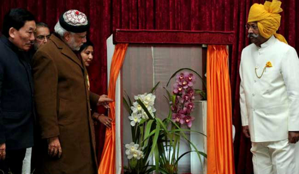 Narendra Modi Goes To Assam To Attend A Meet, Gets A  Flower Named After Him