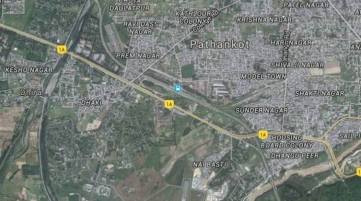 pathankot on google maps