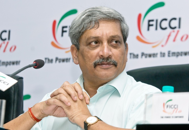 Defence Minister  Manohar Parrikar