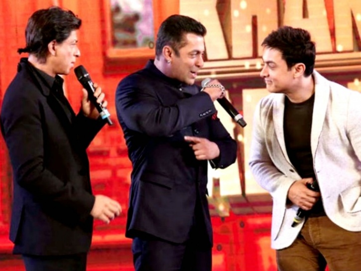 Aamir Khan, SRK and Salman