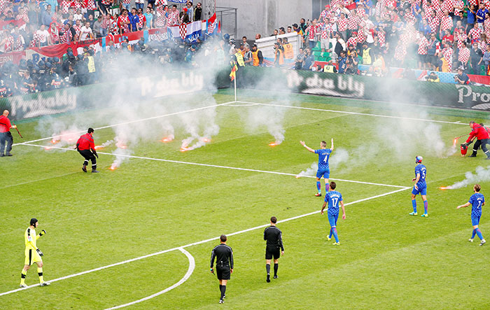 UEFA Starts Probe On Croatian Fans Branded 
