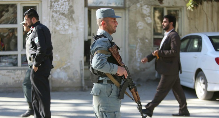 Afghan police 