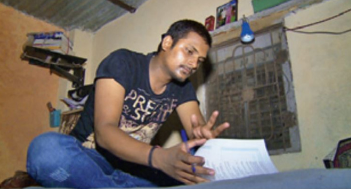 Studying In Kota Jail Cell With His Father, Murderer