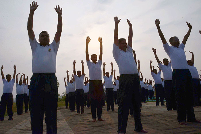 This Is How A Gujarat School Principal Used Yoga To Transform A Notorious Village 
