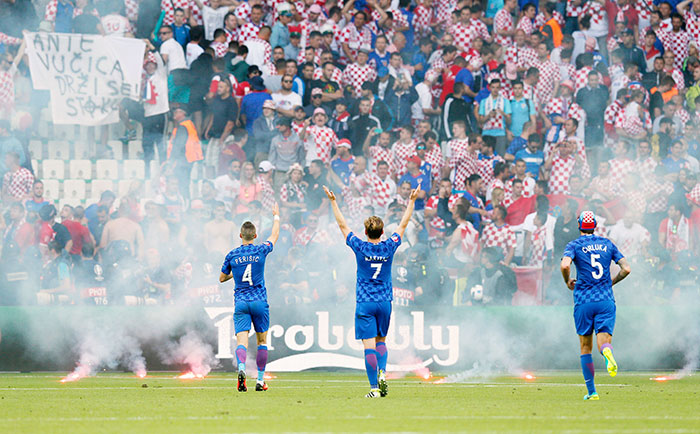 UEFA Starts Probe On Croatian Fans Branded 