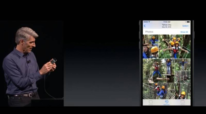 AI to sort content in Apple Photos
