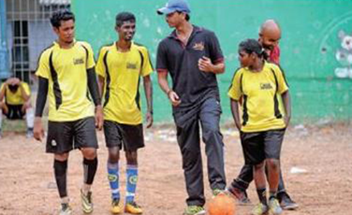 From Chennai Slum To Global Football Stadium