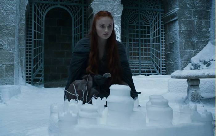 Evolution of Sansa Stark