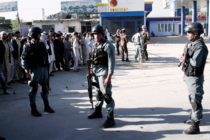 Taliban Suicide Bombers Kill Up To 40 In Hit On Cops