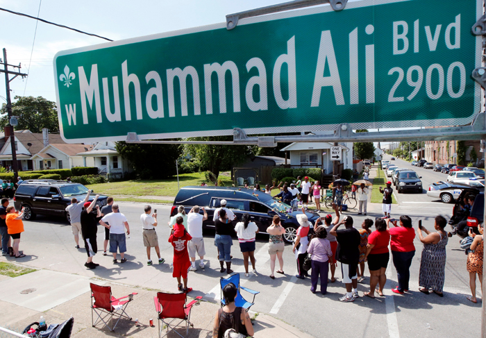 Muhammad Ali laid to rest Friday