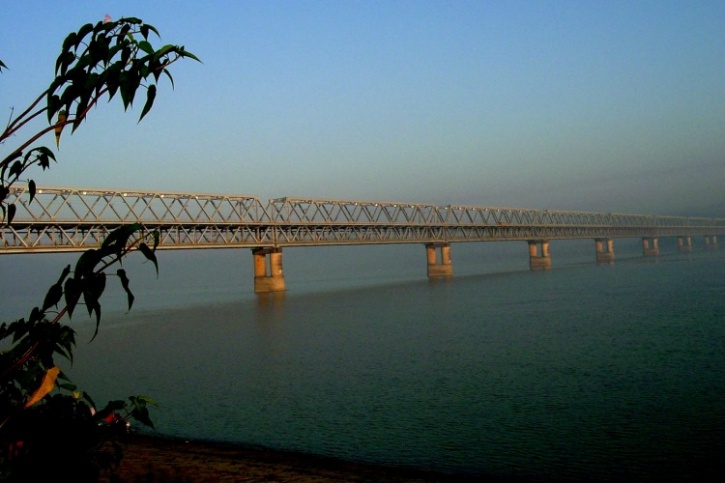 Bridge across Brahmaputra