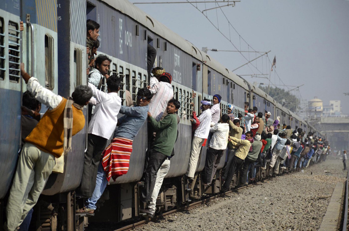 Indian Railway Crossing 