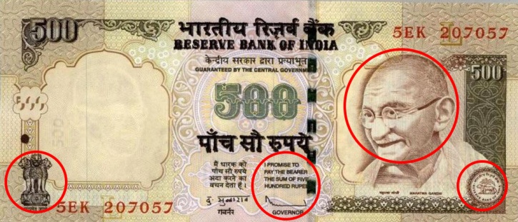 Fake Indian Currency Notes