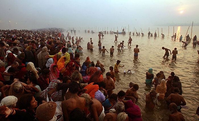 Thousands Of Kashmiri Pandits Celebrate Kumbh Mela For The First Time In 75 Years