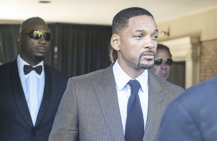 Will Smith at Muhammad Ali funeral Reuters