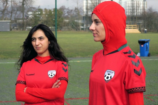 Afghan Women Footballers Get Brand New Jersey With Hijab