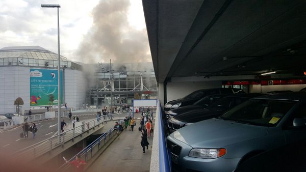 2 Explosions Leaves 17 Dead  At Brussels Airport, Possible ISIS Revenge For Recent Arrests