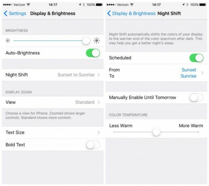 Here's Everything You Need To Know About Apple's Latest 'Night Shift'  Feature In iOS 9.3
