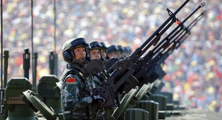 Chinese army guns